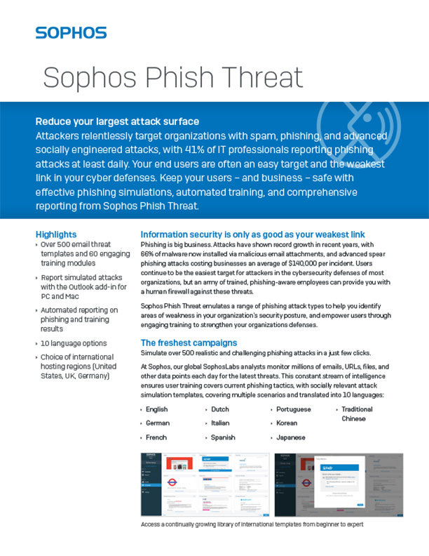 Sophos Phishing